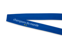 Load image into Gallery viewer, Headband &quot;Champions du Monde&quot; - Taille Unique - Bleu
